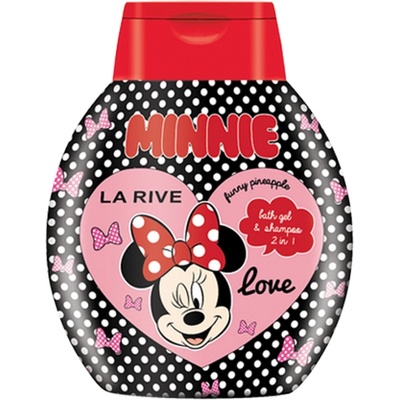 La Rive Disney Minnie Mouse 2v1 sprchový gel a šampon 250 ml