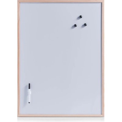 Zeller Magnetická tabuľa, drevený rám 60 x 80 cm