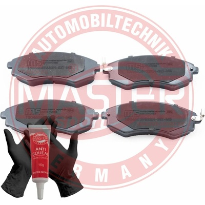 Sada brzdových platničiek kotúčovej brzdy MASTER-SPORT GERMANY 13046059332N-SET-MS