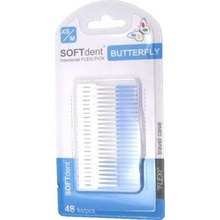 SOFTdent Butterfly dentální párátka XS/M 48ks