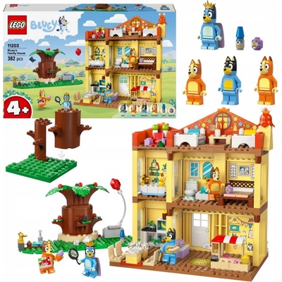 LEGO® Bluey 11203 Bluey a její rodinný dům – Zboží Živě