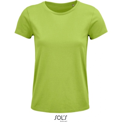 SOL's Collection Tričko Crusader Women z bio bavlny krátký rukáv dámské Zelené jablko