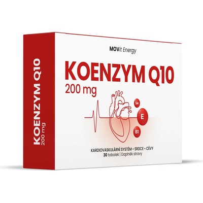 MOVit Koenzym Q10 200 mg Extra Strong 30 tobolek