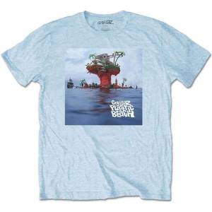 Gorillaz Plastic Beach Light Blue XL Риза (GORTS07MLB04)