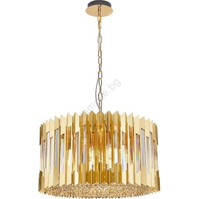 MILAGRO Пендел RITZ 12xE14/40W/230V Ø 54 см златист (MI2710)