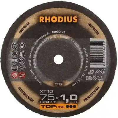 Rhodius Řezný kotouč 75 x 1,0 x 6,0 mm 209338