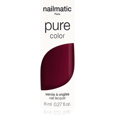 nailmatic Pure Color лак за нокти GRACE-Rouge Noir /Black Red 8ml