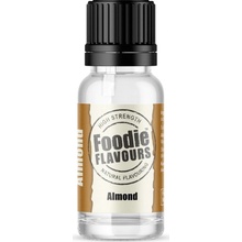 Foodie Flavours Prírodná koncentrovaná mandľová vôňa 15 ml