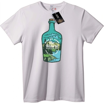 NOONEBRAND Тениска Естествено планинско езеро - 5XL, Black