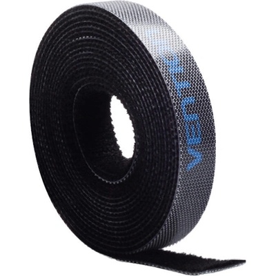 Vention KAABJ 11 mm 5 m čierny Páska na suchý zips KAABJ