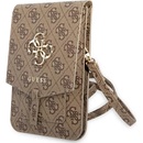 Púzdro Guess PU 4G Metal Logo GUWBG4GFBR Phone Bag, hnedé