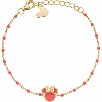 Disney Minnie Mouse stříbrný pozlacený BS00077YL-55.CS - dětský náramek (887746856630)
