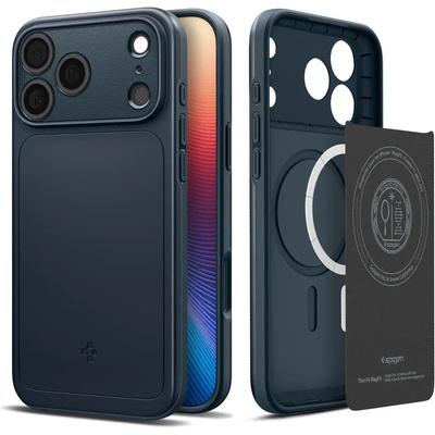 Spigen Thin Fit MagSafe Case за iPhone 17 Pro Max - Navy Blue (8800283314090)