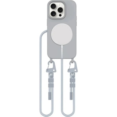 Tech-Protect Калъф Tech-Protect MagNecklace MagSafe за iPhone 15 Pro - сив (5906302376018)