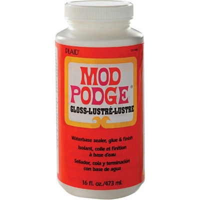 Plaid Lepidlo a lak na vodní bázi Mod Podge lesklý 473ml – Zboží Mobilmania