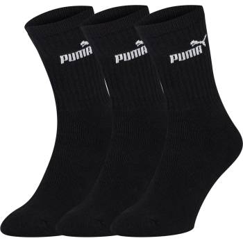 Image 1 of PUMA Мъжки чорапи Puma 3 Pack Crew Socks Mens - Black