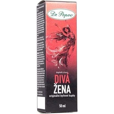 Divá žena originální bylinné kapky 50 ml