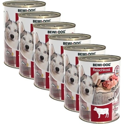 Bewi dog Adult Hovädzie mäso 6 x 400 g