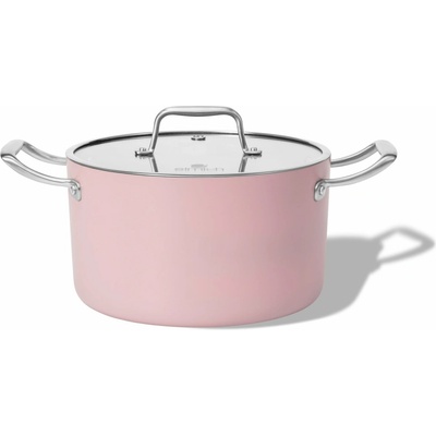 Elmich Nepriľnavý keramický hrniec Vital 20 cm 3,5 l ružová