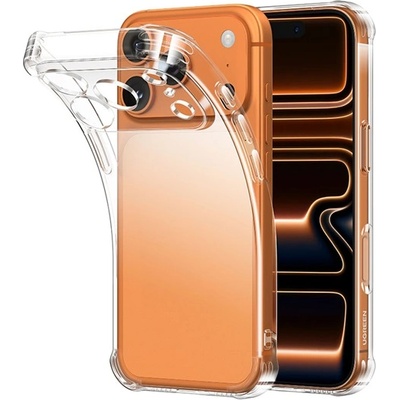 UGREEN iPhone 17 Pro UGREEN CA232 BRIGHT CUSHION силиконов протектор за телефон с противоударна защита, балонна пета, ABSORBING 85607 (85607)