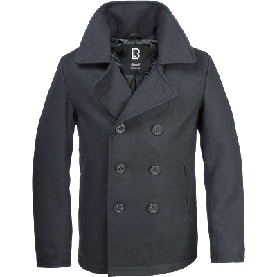 Brandit Мъжко стилно палто в черен цвят Brandit Pea MODEL817 SALE - , размер 7XL