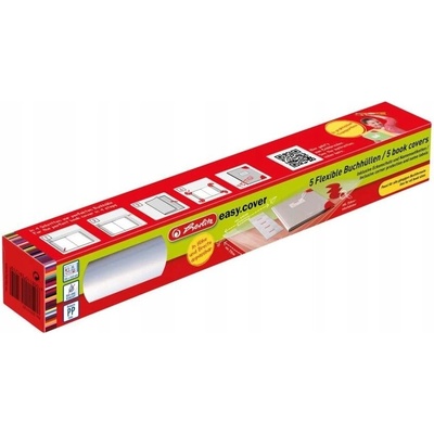 Herlitz Obal na zošit easy cover prispôsobivý 5 ks