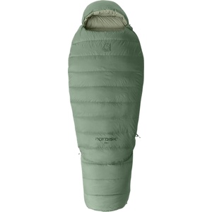 Nordisk Детски пухен спален чувал Nordisk Kid's Ides Junior Mummy Sleeping Bag Down sleeping bag - Hedge Green - размер 130-160 cm (513-1822-0111) Спален чувал
