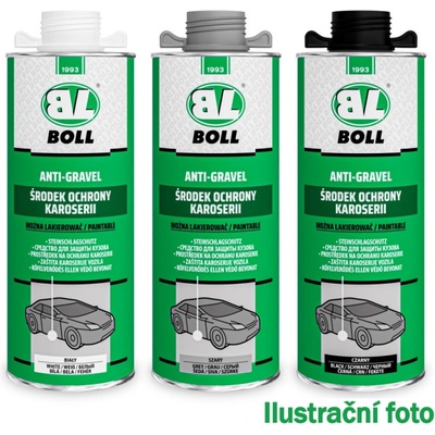 BOLL Ochrana podvozků a karosérií pryskyřice šedá přelak 1kg – Zboží Mobilmania