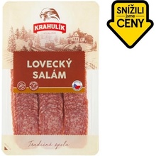 Krahulík Lovecký salám krájený 75g