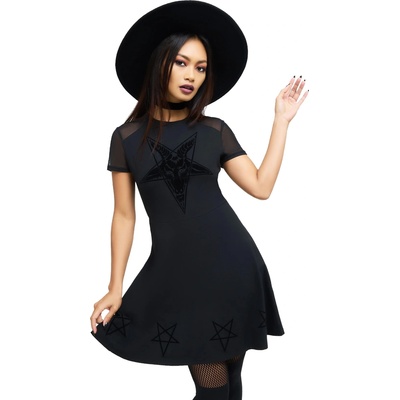 KILLSTAR дамска рокля KILLSTAR - Mephistar - Черна - KSRA012035