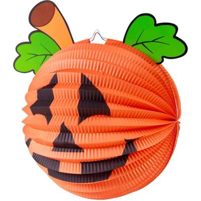 Anděl Přerov Lampión Dýně s listy, 25 cm