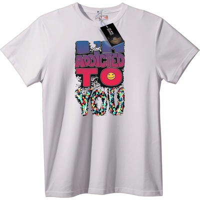 NOONEBRAND Тениска Влюбен - 6XL, Black