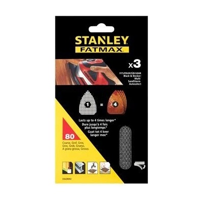 Stanley Brusné mřížky pro Multibrusku P120, 3 ks