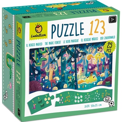 Ludattica 123 nauč se počítat magický les
