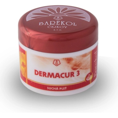 Barekol Dermacur 3 noční krém pro suchou a citlivou pleť 50 ml