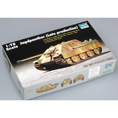 Trumpeter slepovací model Jagdpanther Late production 1:72