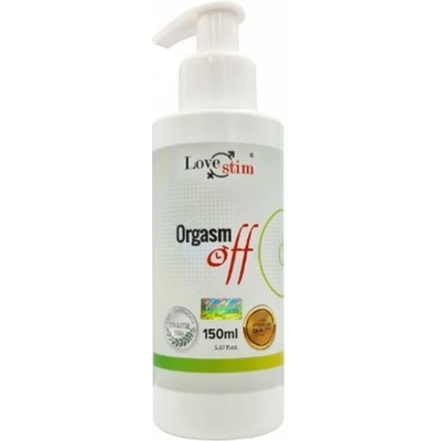Love Stim LOVE STIM_Orgasm Off intimní gel pro muže způsobující mírné brnění 150 ml