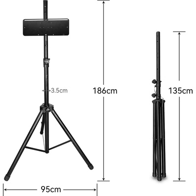 Stojan Bullet Hybrid stojan na sisalový nebo elektronický terč – Zboží Mobilmania