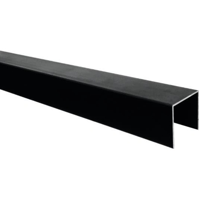 KP CZ-U-30x30x2 - hladký U profil pr. 30x30 x 2 mm bez povrch. úpravy, pro brány a konstrukce, délka 6m