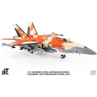 Hornet JC Wings F A-18A RAAF No.3 Sqn Squadron 100th Anniversary 1016 1:72