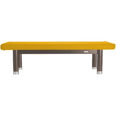 Clap Tzu Ambra Luxusné thajské masážne lehátko Thai Doplnky: bez doplnkov Farba čalúnenia: PU žltá (sun) Farba konštrukcie: lakovaný palisander 202 x 115 cm 60 kg 13 farieb