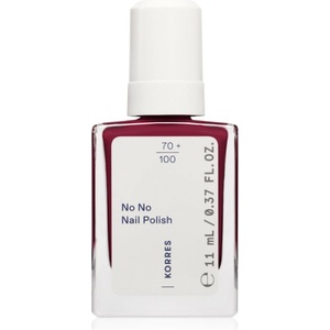KORRES No No Nail Polish подхранващ лак за нокти цвят 59 Burgundy Red 11ml