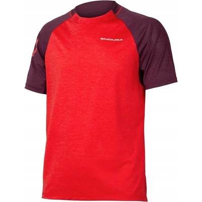 Endura Jersey SingleTrack S/S E3204 krátký granátový pánský