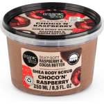 Organic Shop Choco'n' Raspberry Silky-Soft Shea Body Scrub 250 ml Лосион за тяло