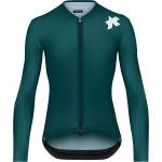 ASSOS Мъжка фланелка с дълъг ръкав за колоездене ASSOS Equipe RS L/S Jersey S11 Cycling jersey - Deep Petrol - размер M (056-3998-0213)