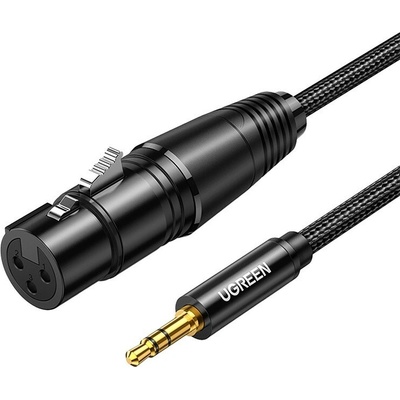 UGREEN AV182 XLR to jack 3.5mm AUX 1m (černá) – Hledejceny.cz