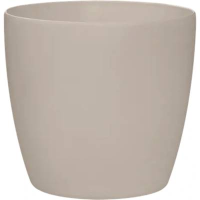 elho Kvetináč brussels round 47 cm (s kolieskami) - mushroom beige