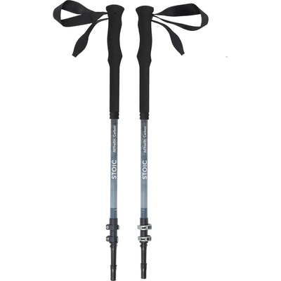 Stoic Туристически щеки Stoic AllTrailSt. Carbon Walking poles - Black / Sky Grey - размер Tele (526-1118-0111)