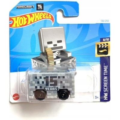 Mattel Hot Wheels Minecart K 15. výročí Minecraftu 2024 (HTB38)