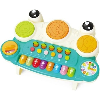 Raya Toys Бебешко пиано Raya Toys - Жаба, зелено (503126105)